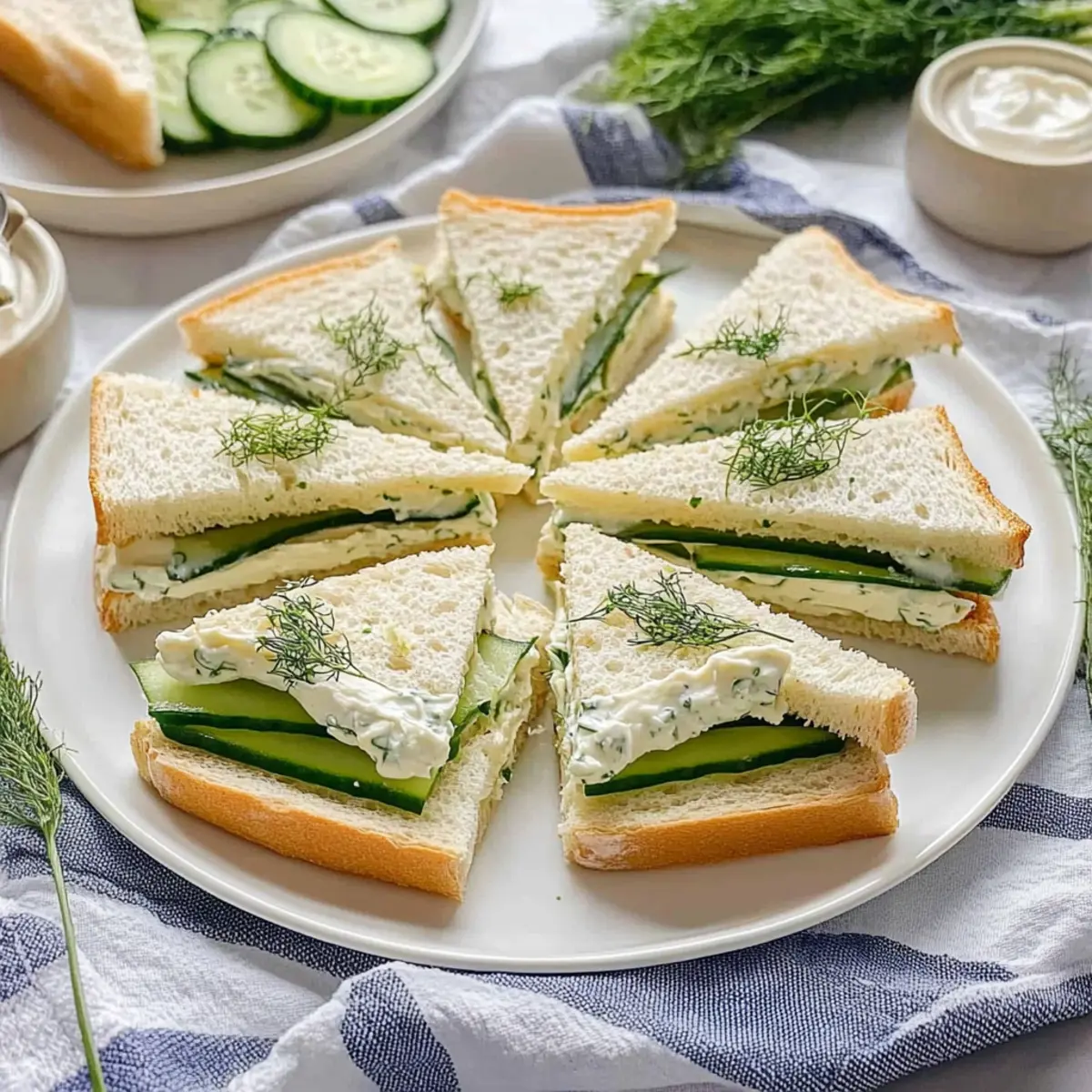 Classic Cucumber Sandwiches