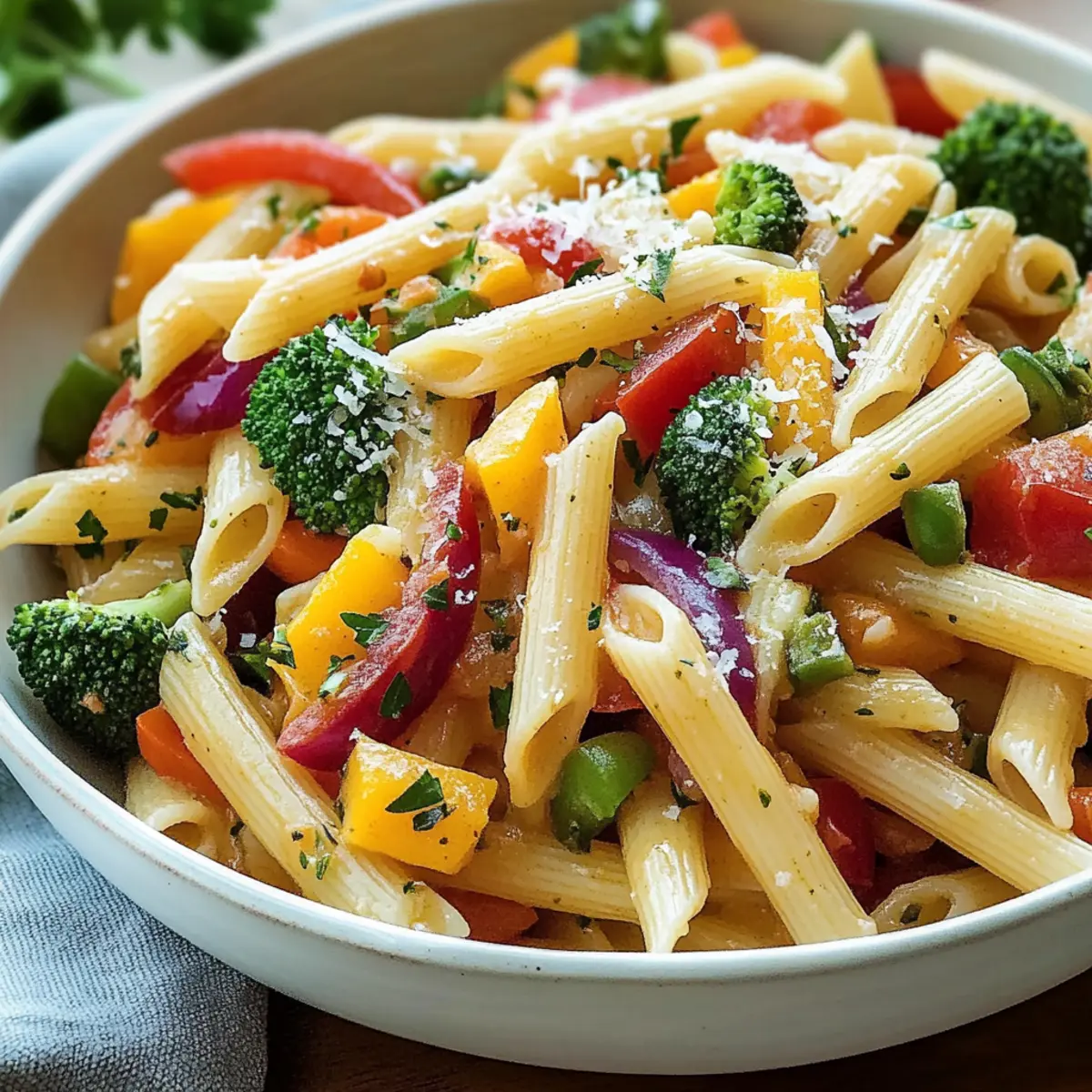 Pasta Primavera: Fresh Veggie Bliss