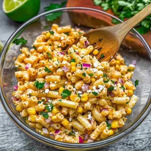 Easy Elote Pasta Salad