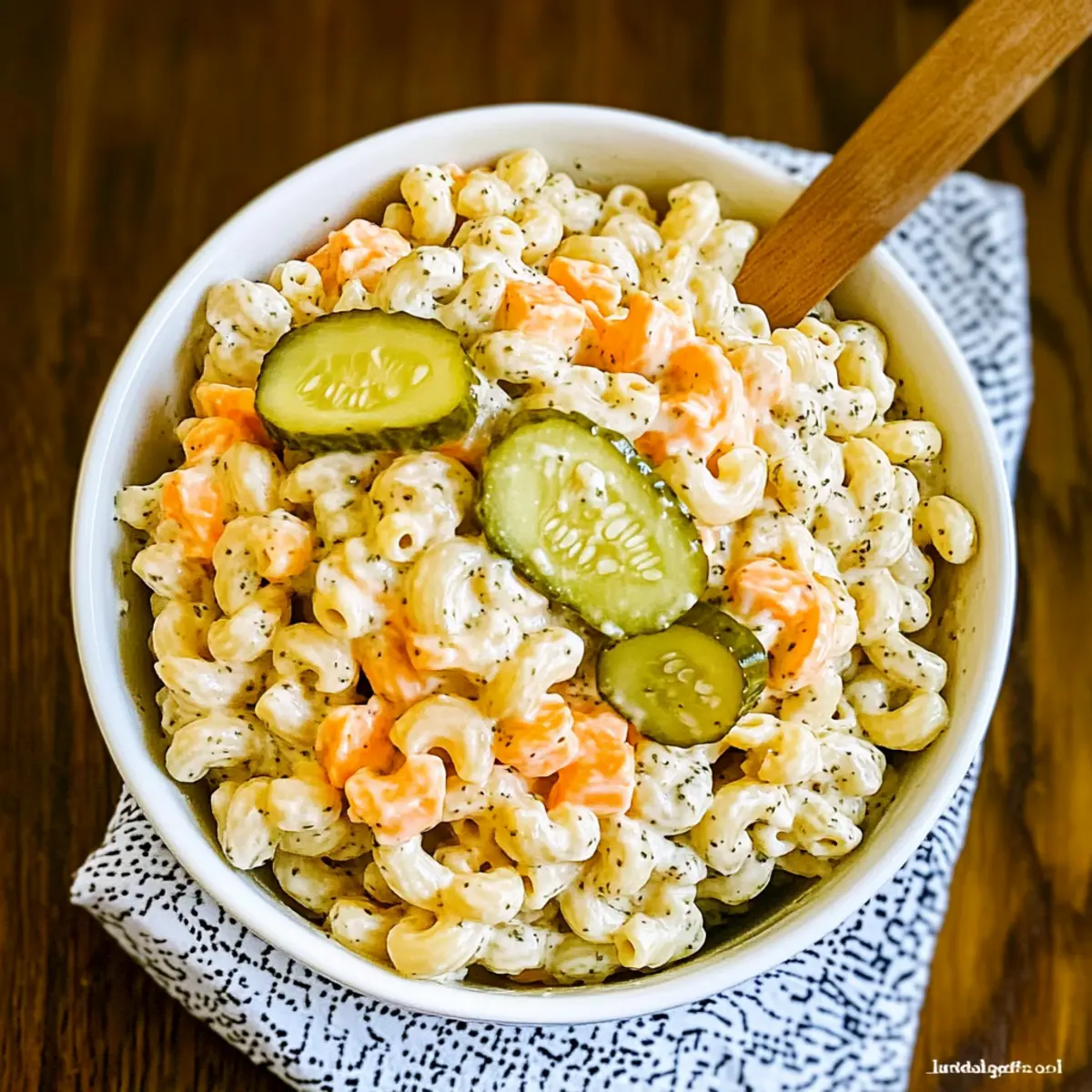 Dill Pickle Pasta Salad