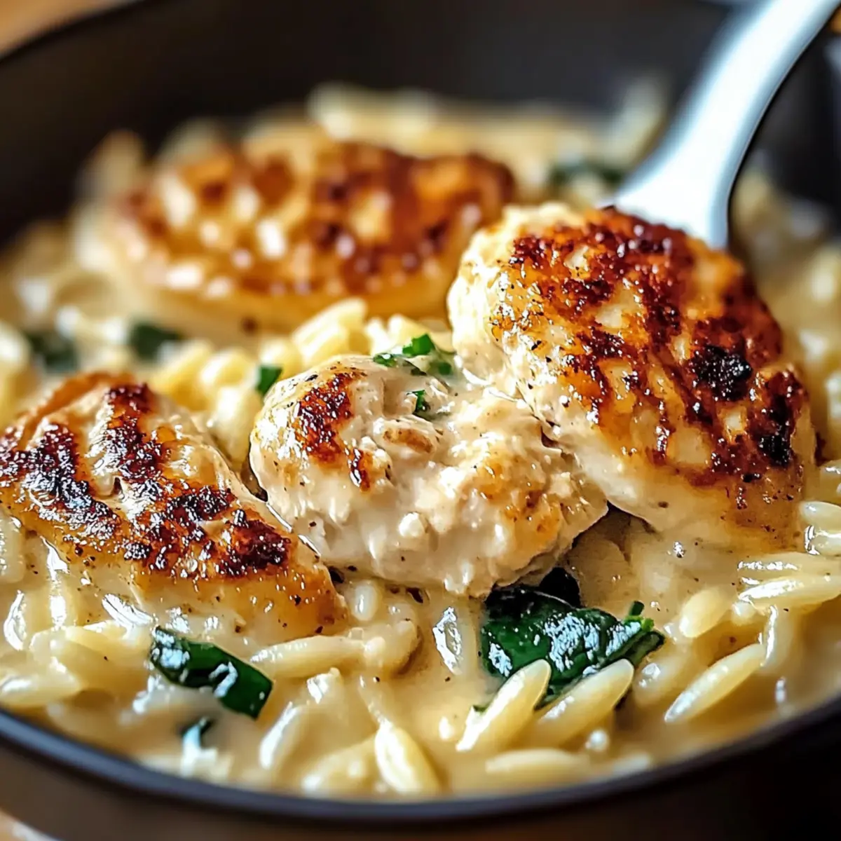 Easy Marry Me Chicken Orzo
