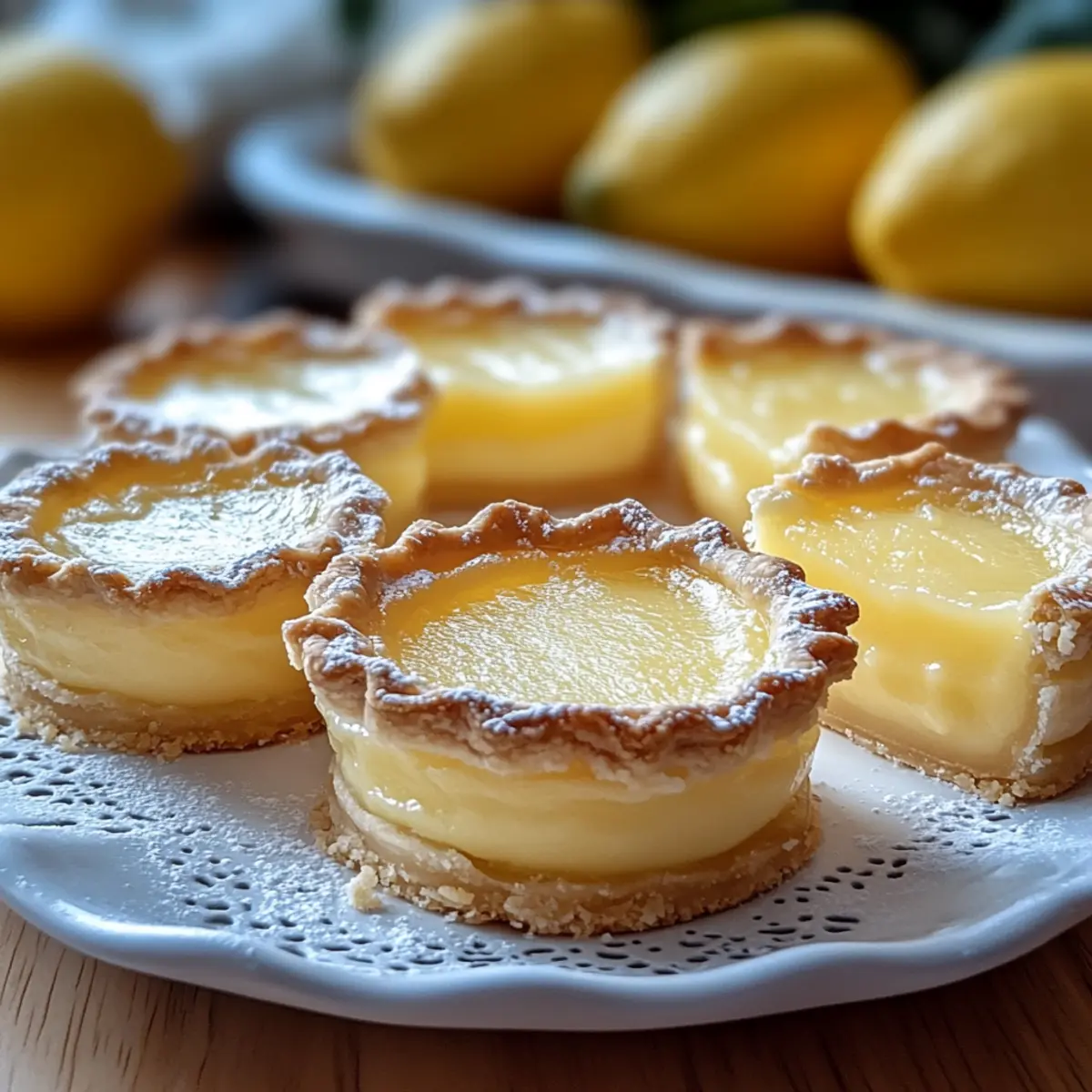 Baby Lemon Impossible Pies