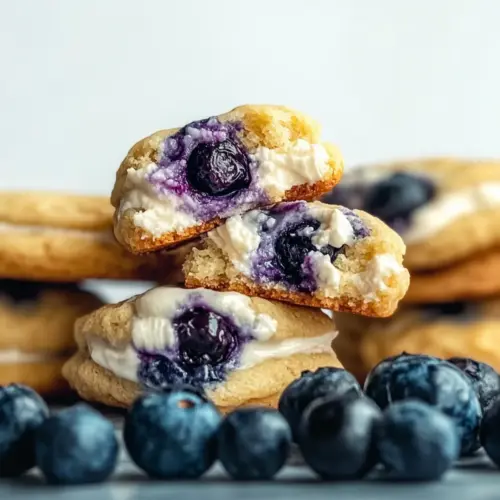 Blueberry Cheesecake Cookies