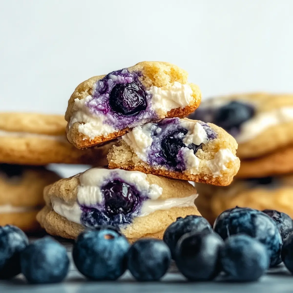 Blueberry Cheesecake Cookies