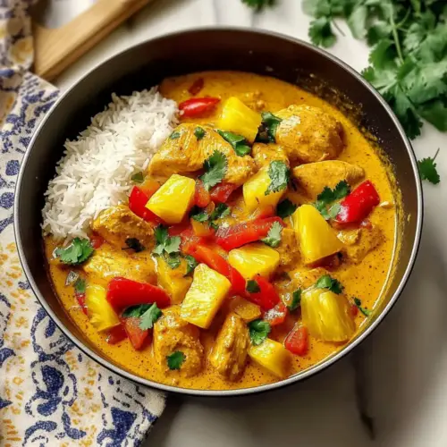 Creamy Chicken Pineapple Curry