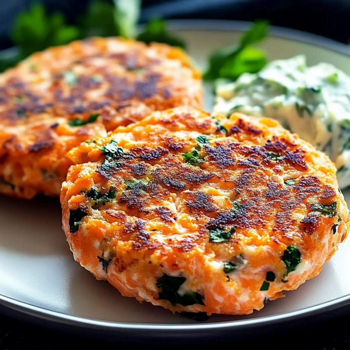 Mediterranean Salmon Patties