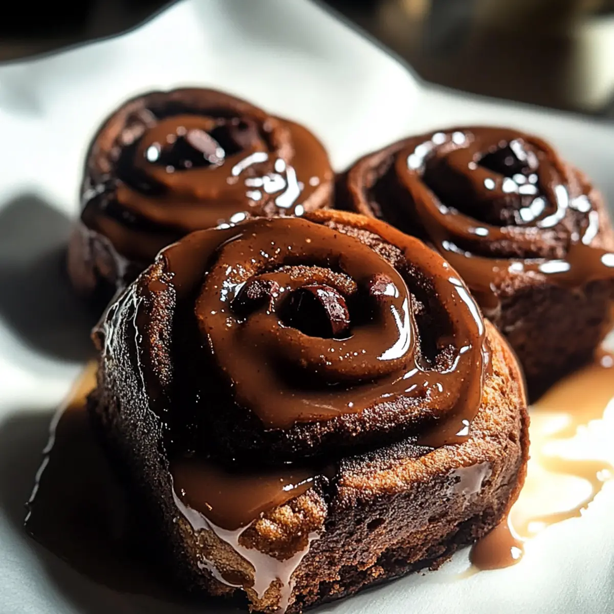 Double Chocolate Cinnamon Rolls