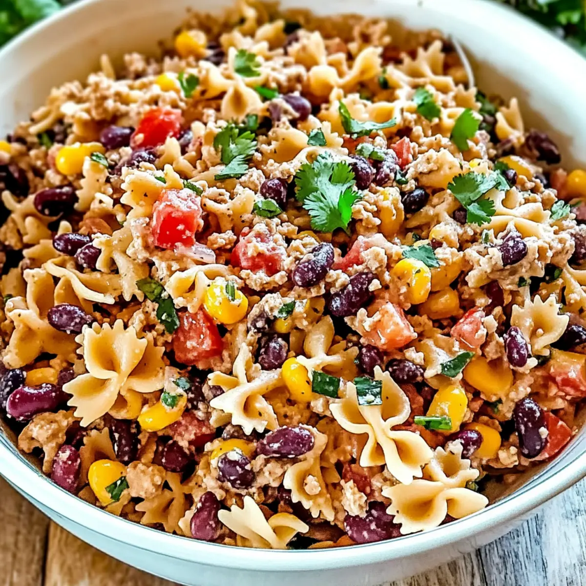 Creamy and Hearty Cowboy Pasta Salad