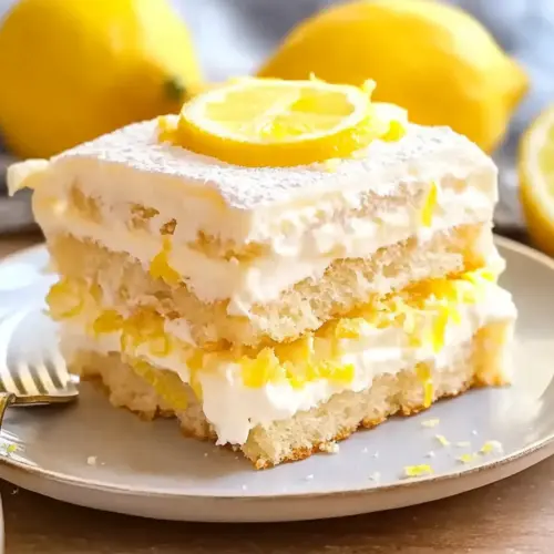 Lemon Tiramisu
