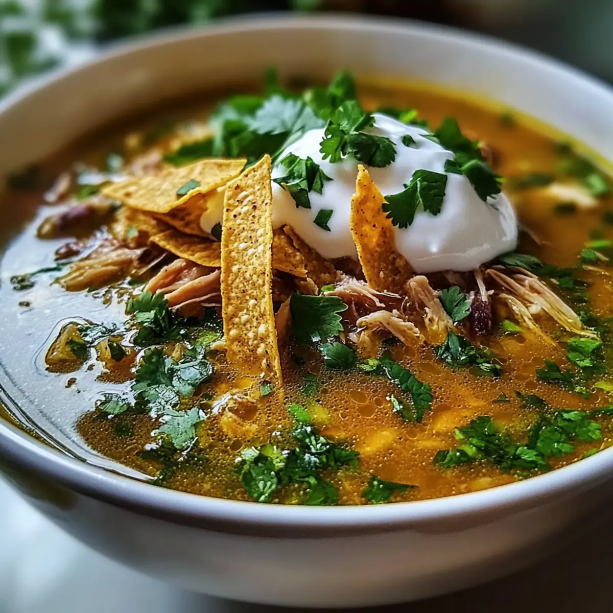 Irresistible Mexican Garlic Soup