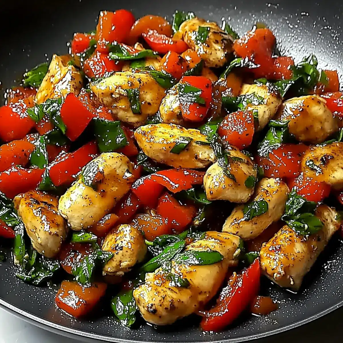 Mediterranean Chicken Stir Fry