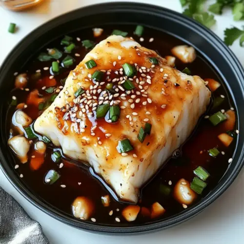 Ginger Soy-Glazed Cod