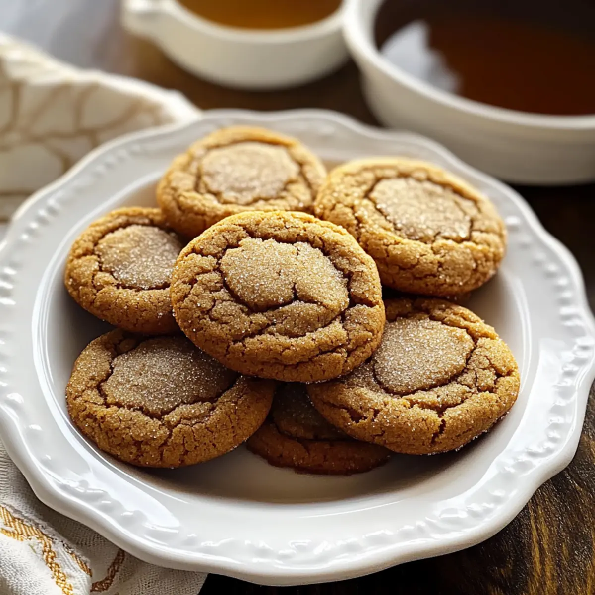 Maple Brown Sugar Cookies
