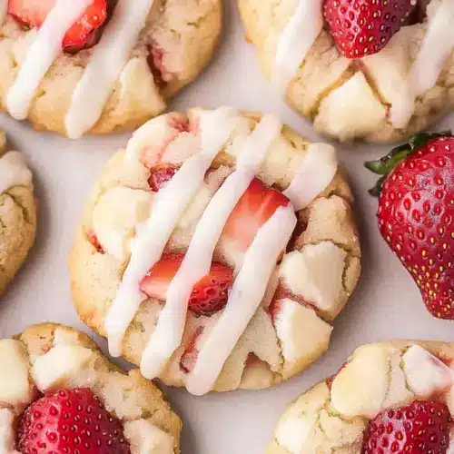 Strawberry Shortcake Cookies
