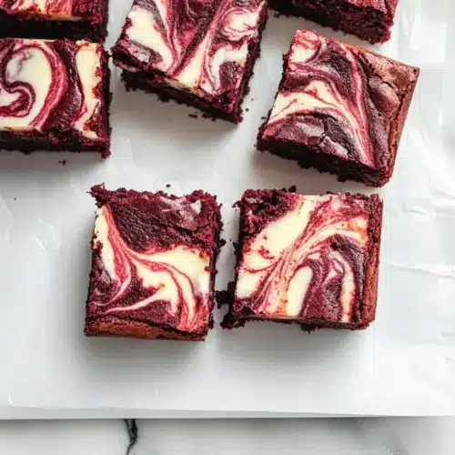 Red Velvet Cheesecake Brownies