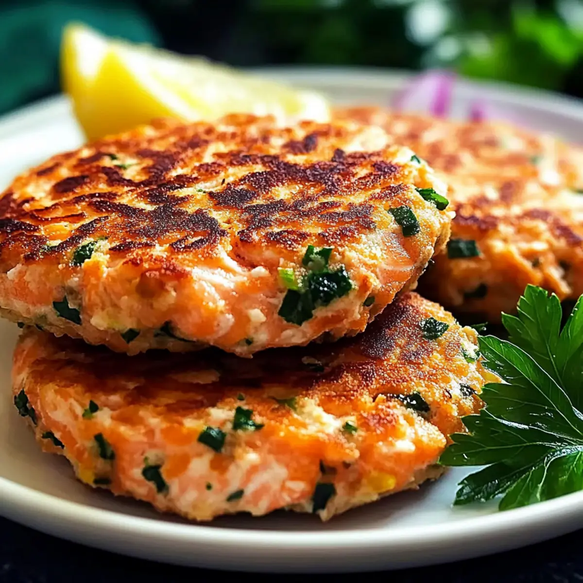 Mediterranean Salmon Patties