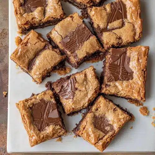 Brown Butter Biscoff Blondies