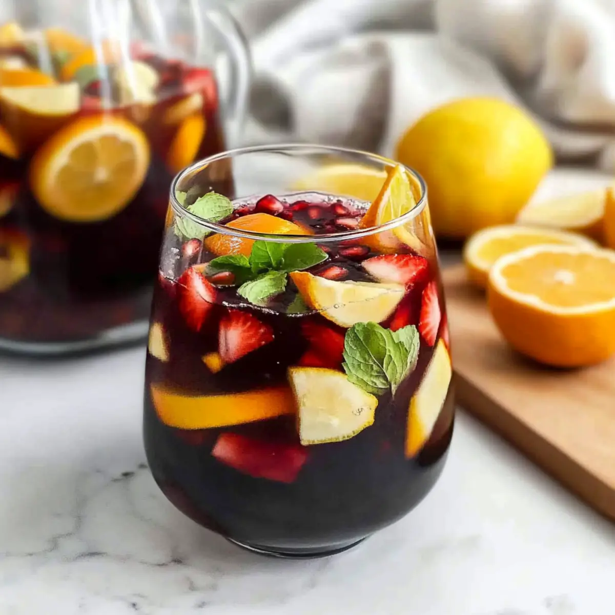Easy Non-Alcoholic Sangria