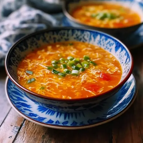 Tomato Egg Drop Soup
