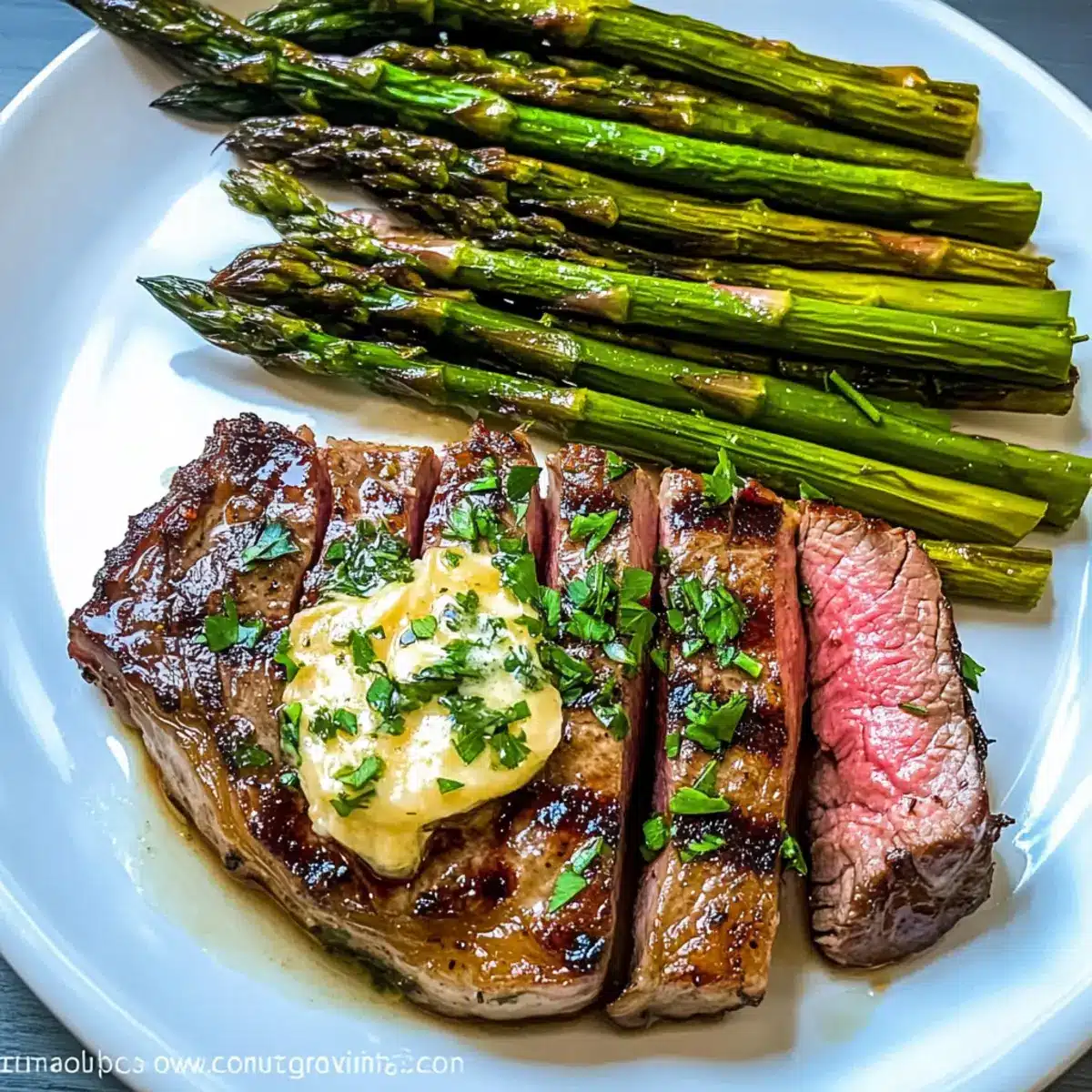 Garlic Butter Sirloin Steak