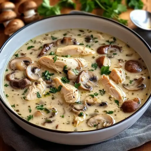 Easy Rotisserie Chicken Mushroom Soup