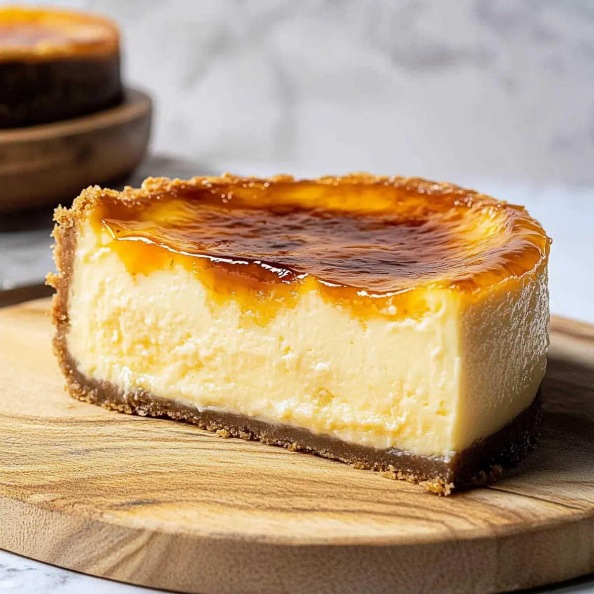Crème Brûlée Cheesecake