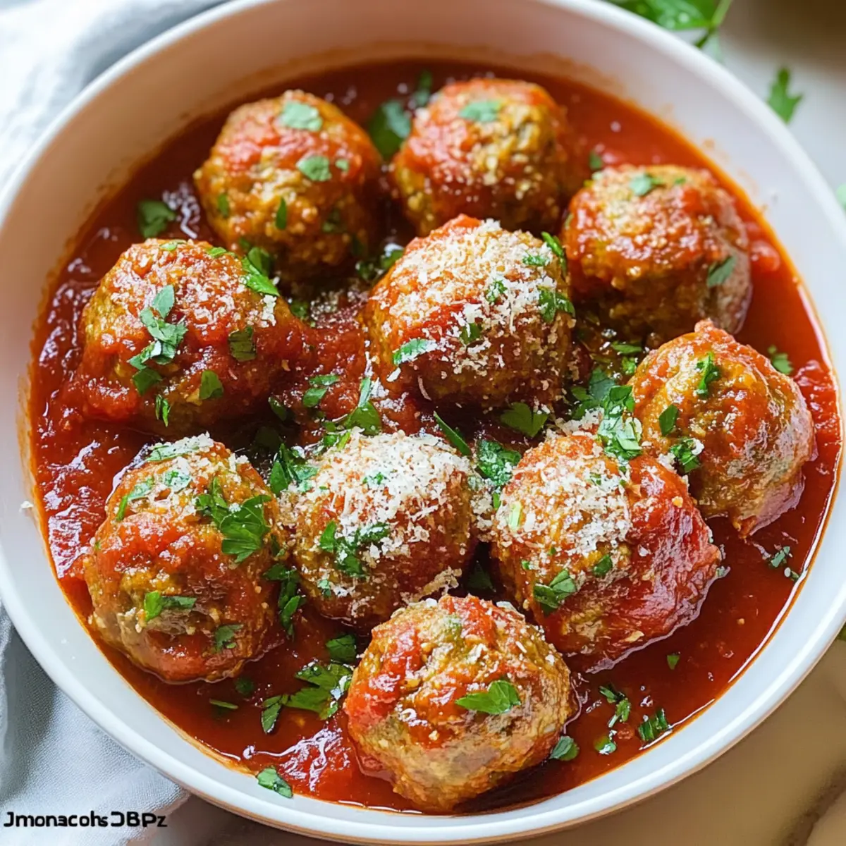 Italian Turkey Meatballs