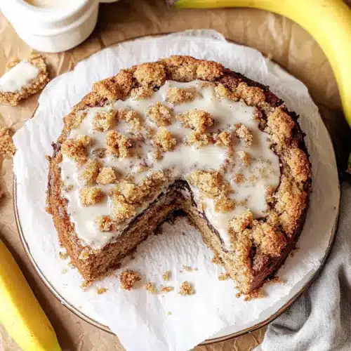 Brown Butter Banana Coffee Cake