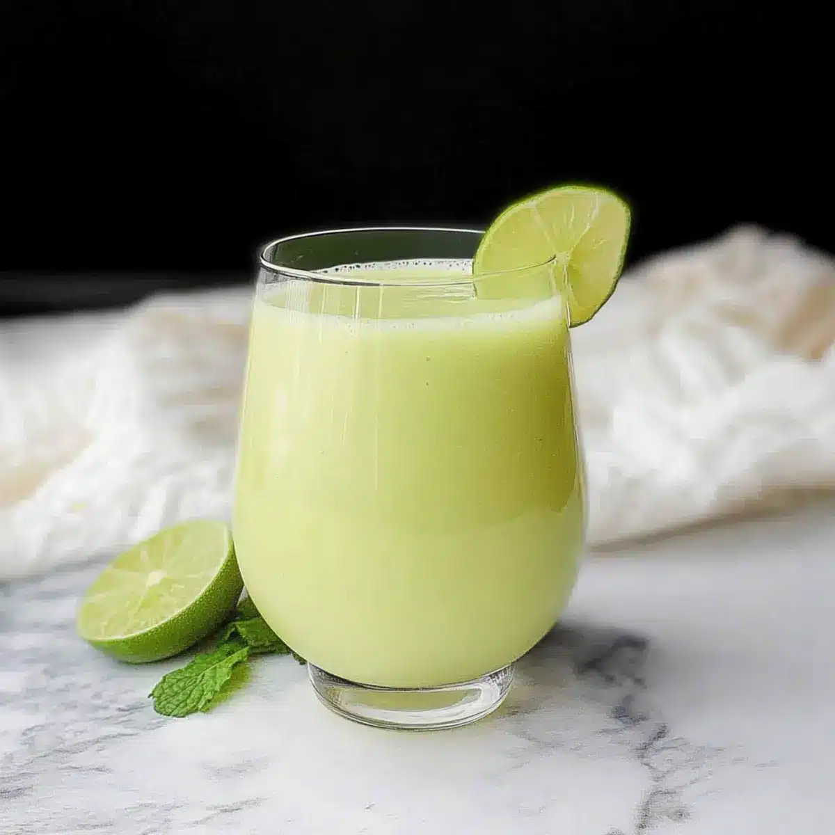 Refreshing Cucumber Lime Smoothie