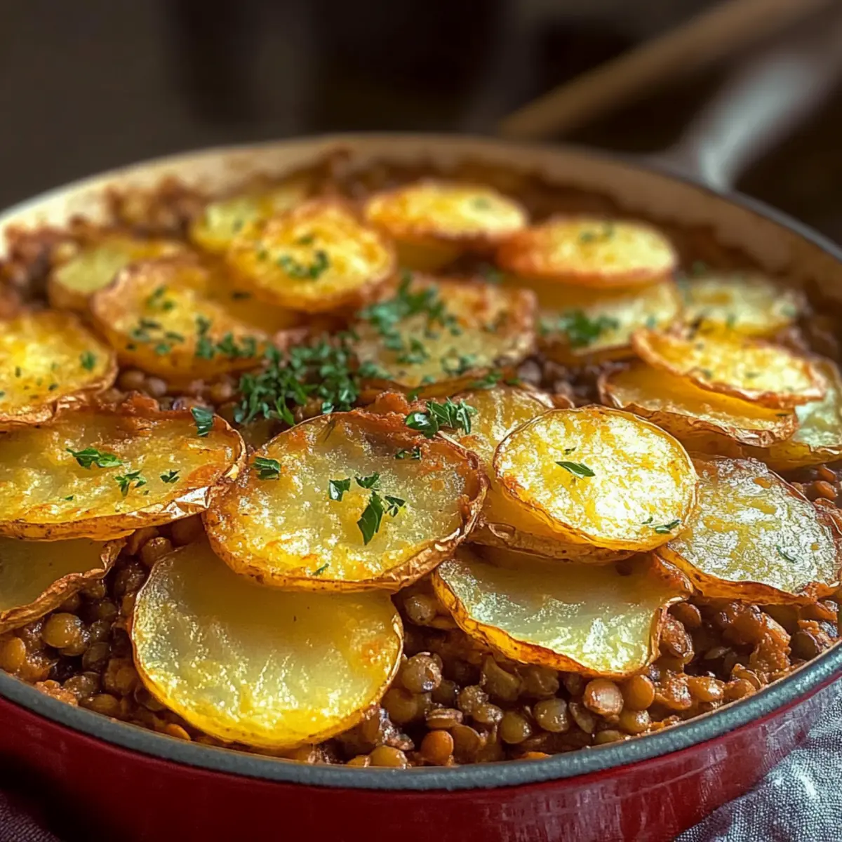 Easy Vegan Hotpot with Lentils