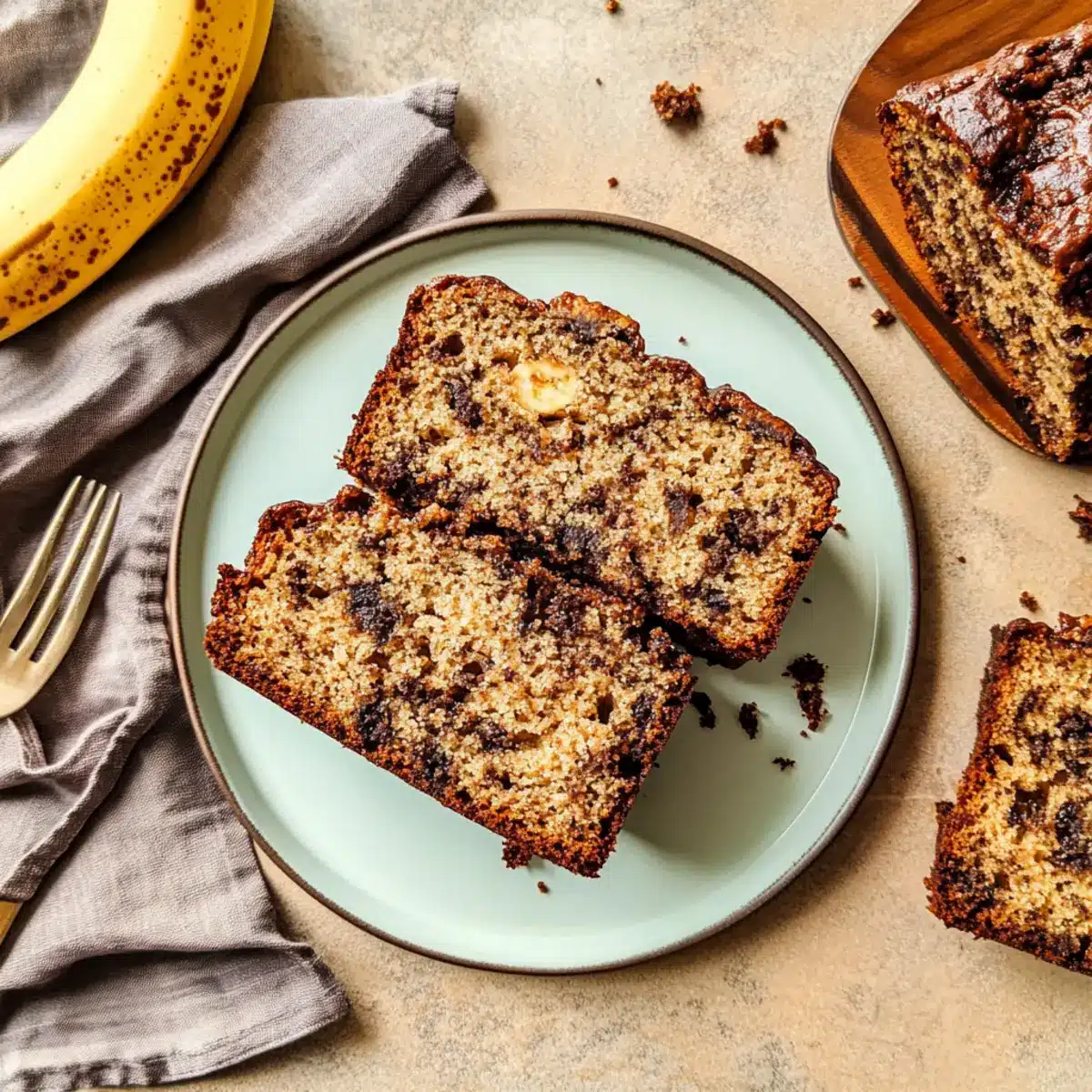 Best Ever Super Moist Gluten Free Banana Bread